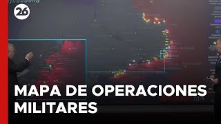 🚨 GUERRA RUSIA  UCRANIA  Mapa de operaciones militares y la situación en los frentes de la guerra [upl. by Lilah]