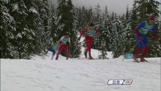 CrossCountry Skiing Team Relay 4x10km Full Event  Vacouver 2010 Olympics [upl. by Ahsenahs]