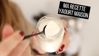 Ma recette yaourts maison  tribulationsdanais [upl. by Anamor]