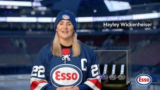 Esso Medals  Hayley Wickenheiser [upl. by Aliam]