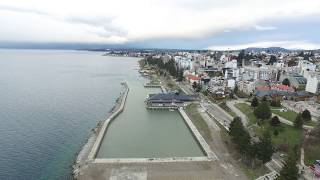 test dji inspire 1 bariloche costanera 4k [upl. by Ulrike696]