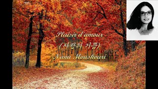 Plaisir damour 사랑의 기쁨  Nana Mouskouri [upl. by Rieger]