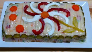 Como preparar ensalada Rusa casera Ensaladilla [upl. by Notgnilliw602]