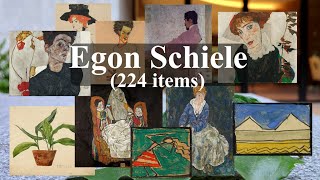 Live0036Egon Schiele 224 items [upl. by Ydnamron540]