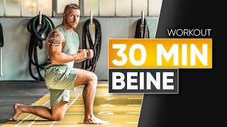 30 Minuten BEINE amp PO Workout für Anfänger Zuhause Level 1 Leg Day [upl. by Ennyletak]