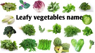 Leafy vegetables name  names of leafy vegetables 50 leafy vegetables name in english [upl. by Fiann]