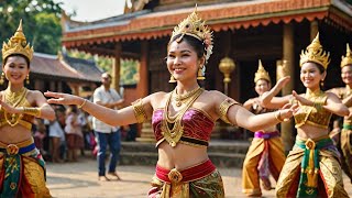 Explore Thailands South Chumphons Amazing Traditional Thai Dance Program [upl. by Favian]