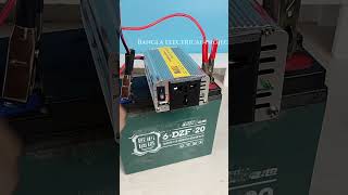 High power 200w inverter shorts shortvideo electical diy gadgets review video [upl. by Adnahsed580]