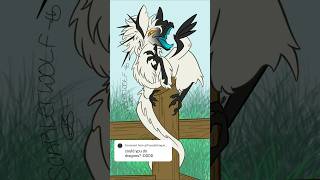 The mighty chicken dragon dragon fantasy scarwolfart timelapse chicken cute funny [upl. by Raveaux640]