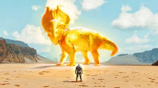 I Randomly Found A GOLDEN MEGA Dinosaur  MEGA ARK Modded 17 [upl. by Hesper]