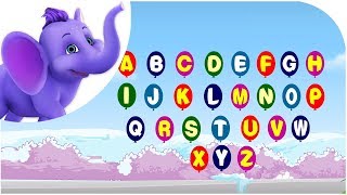 Alphabet Song  Nursery Rhyme with Karaoke [upl. by Kinch]