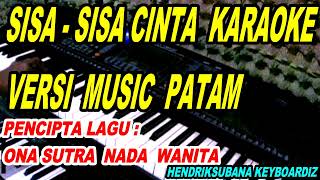 sisa sisa cinta Karaoke versi gondang patam  nada wanita [upl. by Akeimahs]