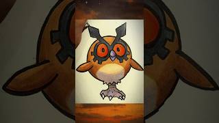 Hoot Hoot  Daily Doodle pokemon [upl. by Airahs]