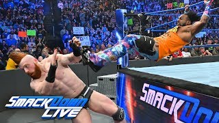 Cesaro vs Sheamus  Gauntlet Match SmackDown Dec 24 2021 [upl. by Lorola426]