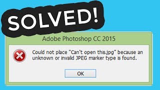 Could not complete your request because an unknown or invalid jpeg marker type is found [upl. by Clothilde]