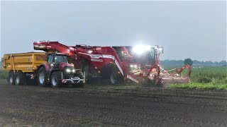 Grimme Ventor 4150 en Grimme Varitron 470 met Multisep [upl. by Trinee]