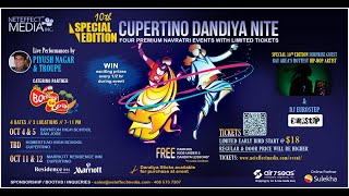 10th Cupertino Dandiya Nite  SPECIAL EDITION OCT 2024 [upl. by Shipley989]