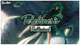 Telekinesis  Subliminal Affirmations Extremely Powerful [upl. by Janeczka]