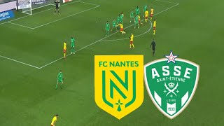 FC Nantes 22 AS SaintÉtienne Résumé du match  Ligue 1 20242025 [upl. by Yulma84]