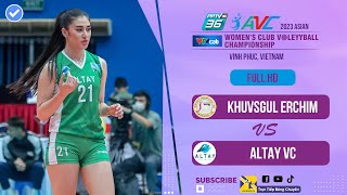 Full  Khuvsgul Erchim VC  Altay VC  AVC Club 2023 [upl. by Lesh781]