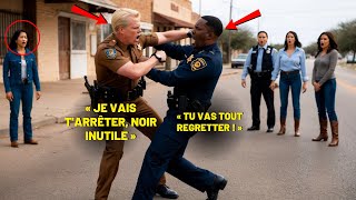 POLICIER RACISTE ATTAQUE UN AGENT NOIR DU FBI 5 MINUTES PLUS TARD IL TREMBLE DE PEUR PARCE QUE [upl. by Gustafsson]