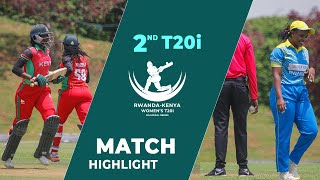 Watch Kenyas 22Runs Victory Over Rwanda [upl. by Hapte]