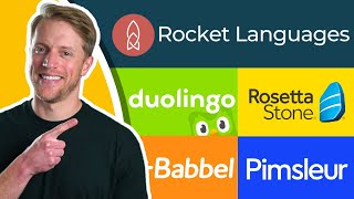 Learn French Online Rosetta Stone vs Babbel vs Pimsleur vs Duolingo vs Rocket [upl. by Swithbert]