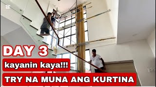 VLOG 1398 PINAKAMAHIRAP NA PART NA PAG INSTALL NG KURTINA [upl. by Niwdog]