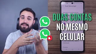 DUAS CONTAS NO MESMO APLICATIVO CONHEÇA O DUAL MESSENGER [upl. by Raddie211]