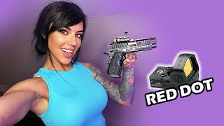 Learning To Shoot With A Red Dot  Ft Michelle Viscusi [upl. by Polky]