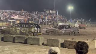 Ancaster Fair figure 8 demolition derby [upl. by Blunt]