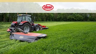 Vicon EXTRA 332XF  EXTRA 336 plain disc mowers EN [upl. by Richers481]