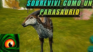 🔴SOBREVIVÍ de 0 A 100 COMO un PARASAURIO en THE CURSED ISLE 🦕💥 [upl. by Weinshienk]