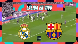 🔴REAL MADRID VS FC BARCELONA🔴LALIGA 202425🔴VMDEPORTES [upl. by Anahoj]