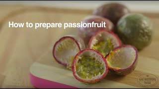 Passionfruit Preparation Guide  Good Housekeeping UK [upl. by Ahsercel]