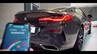 Un telephone pour améliorer le son dune BMW Diesel  Active Sound [upl. by Revlys]