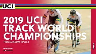 2019 UCI Track World Championships presented by Tissot  Pruszkow POL  Day 1 [upl. by Andaira390]