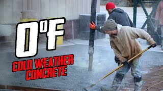 The Secrets Behind Cold Weather Concreting [upl. by Lay]