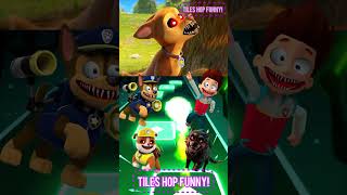 Paw Patrol Scary Chase vs Ryder x Coffin Dance  Tiles Hop EDM Rush coffindance tileshop [upl. by Dermot]