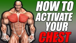 Chest Activation  How To Feel Your Chest [upl. by Dwan]