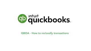 How to reclassify transactions  QuickBooks Online Accountant Accountant Tutorial [upl. by Gargan]