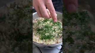 Risotto ai porcini 🤤🍄‍🟫 sebastianfitarau [upl. by Domella111]