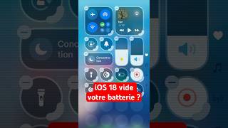 iOS 18 vide votre batterie 🪫 [upl. by Thamos]