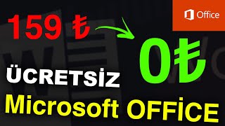 ÜCRETSİZ Microsoft Office Kullanma Yolu  2024 🔥 [upl. by Beata484]