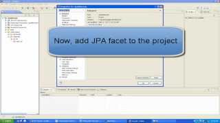 06  Create JPA project in Eclipse [upl. by Innob931]