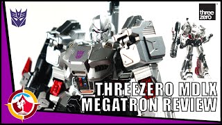 THREEZERO MDLX Transformers MEGATRON Action Figure Review transformers threezero megatron [upl. by Ennaharas298]