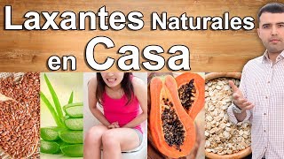 LAXANTES NATURALES  8 Alimentos Laxantes Para Curar el Estreñimiento y Hacer Una Limpieza de Colon [upl. by Akihsan]