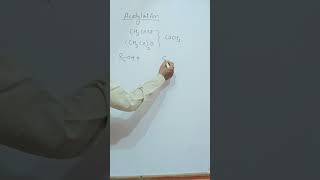 Acetylation chemistry medicalentrance vijaysir avsonlinestudy education neetchemistry shorts [upl. by Frame758]