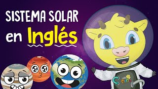 Inglés Para Niños  Los Planetas en Inglés  El Sistema Solar en Inglés [upl. by Epolenep363]