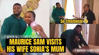 Maurice Sam Visits His Wife Sonia Uches Mother Uche Nancy See Their Emotional Conversations ❣️😢 [upl. by Tiphanie]